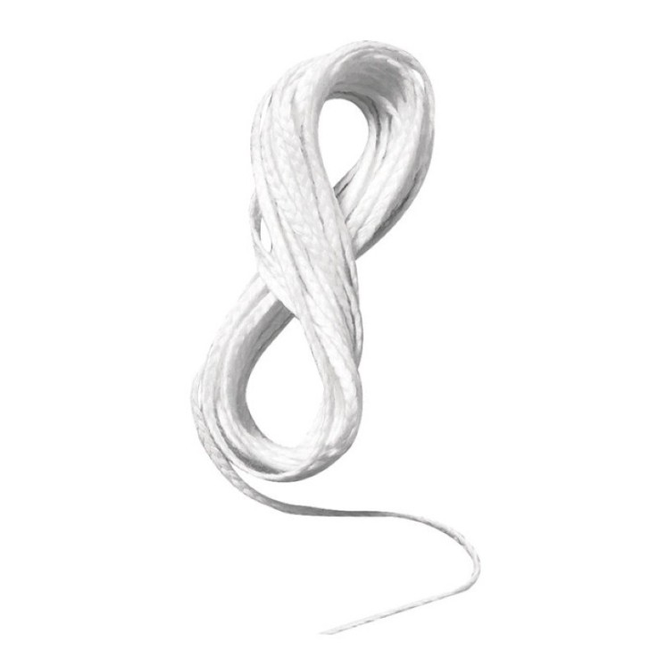 Mèche plate, 1 m, pour bougies de 30-60 mm