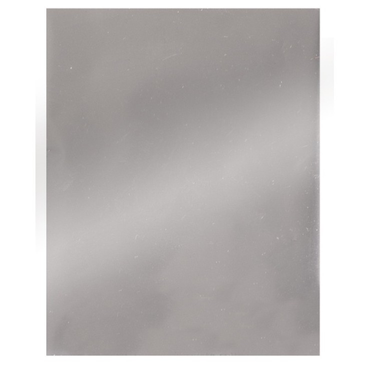 Feuille à écrire pour cire de décoration, argent, 1 pce (10x15 cm)