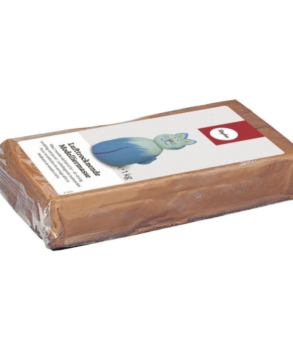 Pâte à  modeler séchant à...