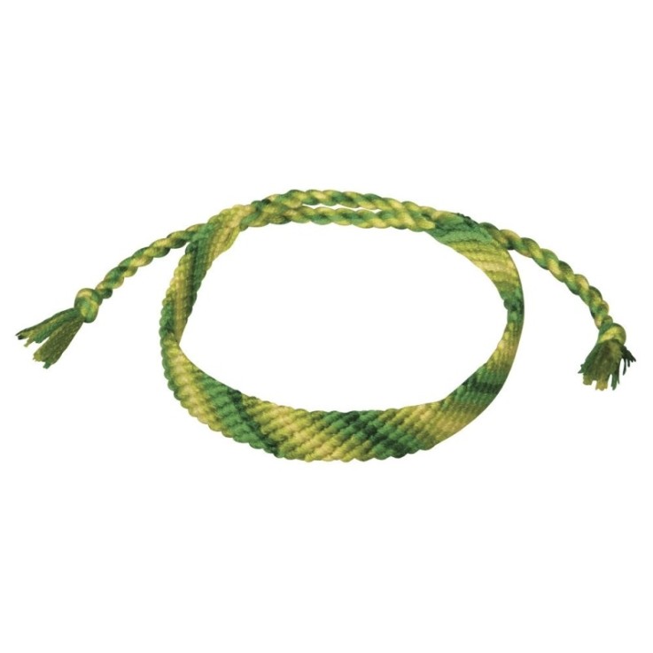 Fil en coton StitchetKnot, 5 couleurs chaque 10m en , vert feuillage