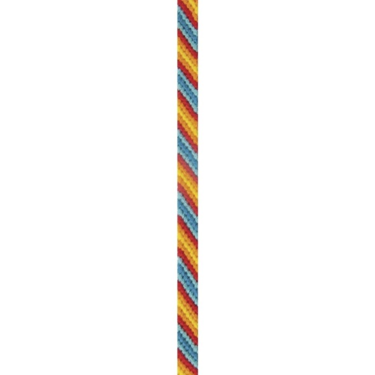 Fil en coton "Stitch et Knot", arc en ciel, 5  couleurs chaque 10m en