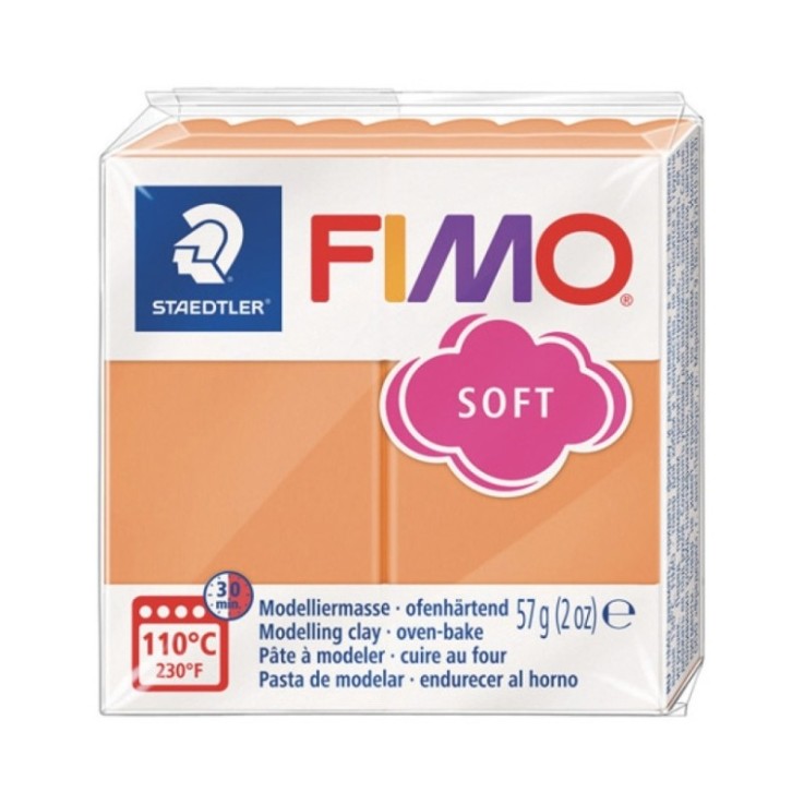 Pâte Fimo 57 g Soft Papaye