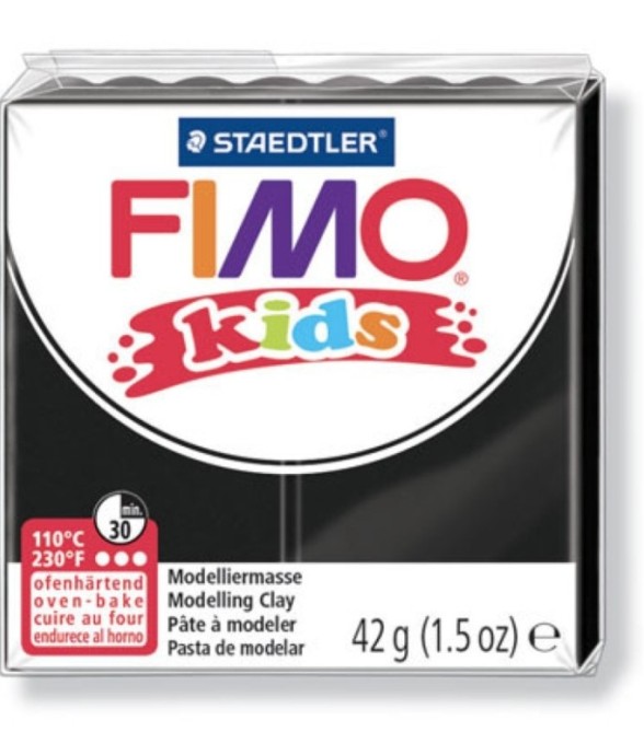 Pâte Fimo Kids 42 g Noir...