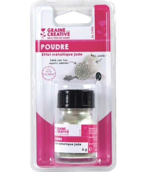 Poudre effet métallique Jade