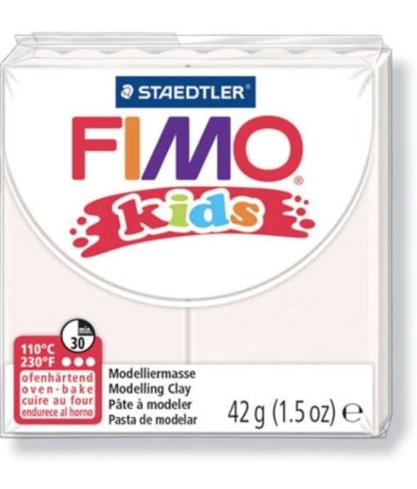Pâte Fimo Kids 42 g Blanc...