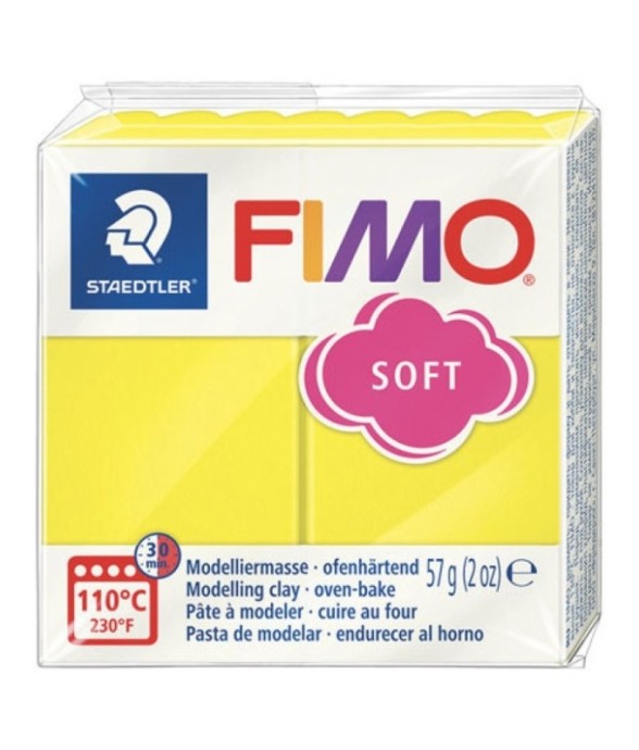 Pâte Fimo 57 g Soft Citron...