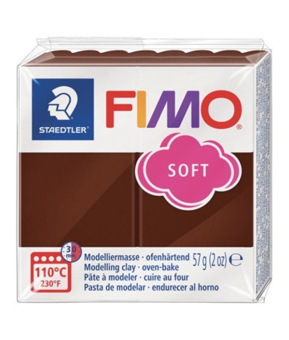 Pâte Fimo 57 g Soft Marron...