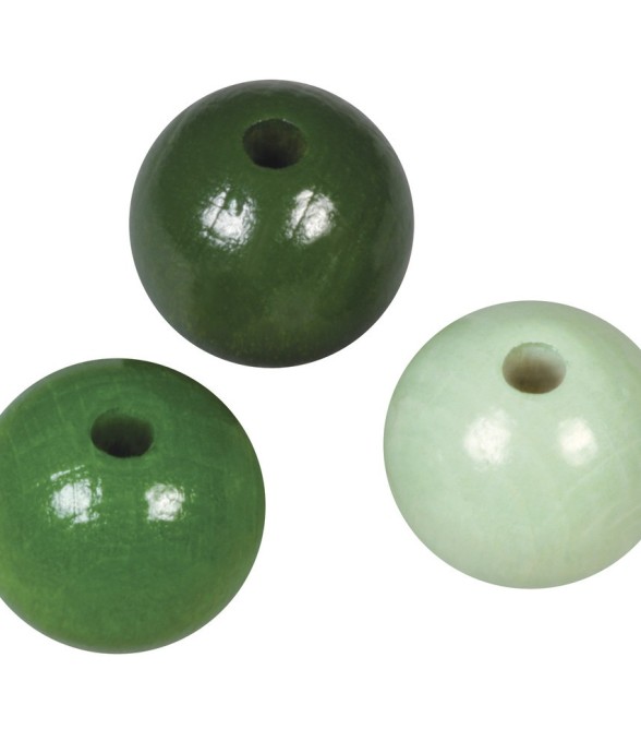 Assort. Perles en bois FSC...
