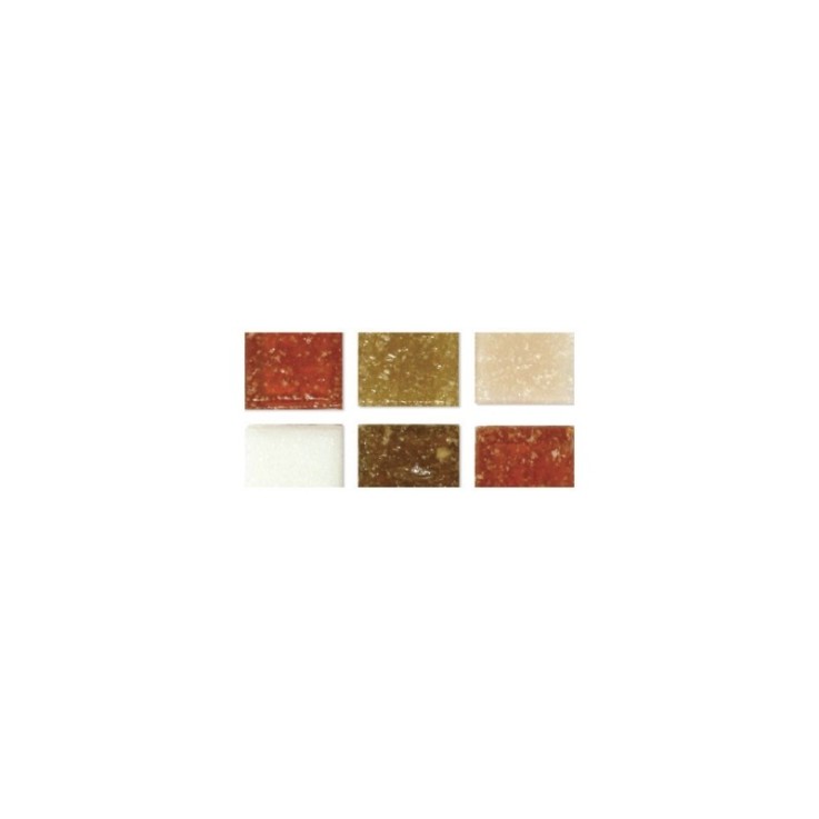 Pierres de mosaïque, 1x1cm, env. 1500 pièces, sceau 1kg, Teintes naturelles