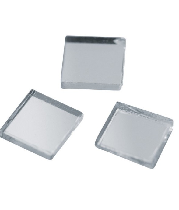Miroir carré, 1x1cm, boîte...