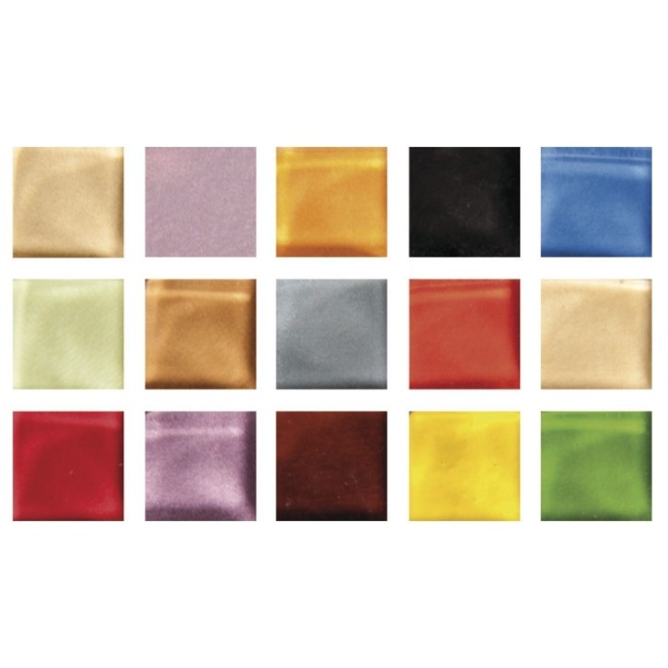 Mélange mosaïques Soft Glas, 1x1cm, boîte 500g, Colore