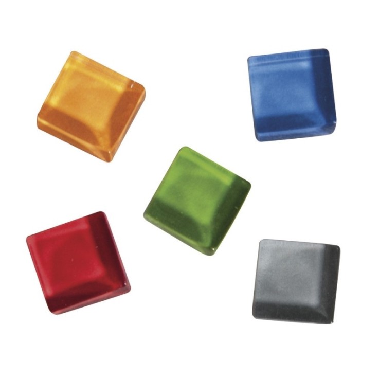 Mélange mosaïques Soft Glas, 1x1cm, boîte 500g, Colore