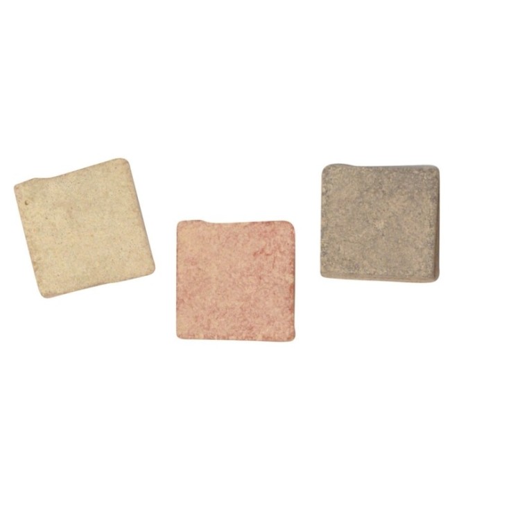 Mosaïque Ceramica, 2x2cm, (env. 200pces), sceau 800g, nature