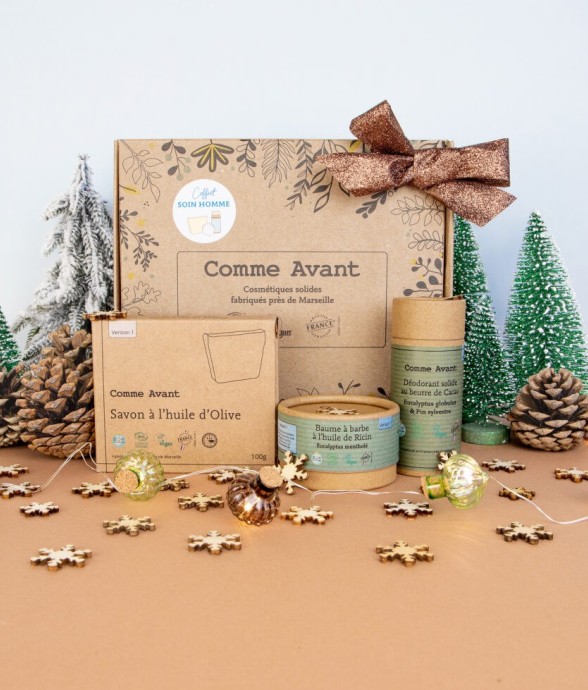 Coffret Soins Homme Bio &...