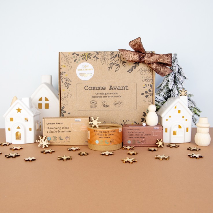 Coffret Soins Cheveux Bio & Vegan