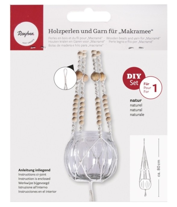 Kit: Perles bois et du fil...