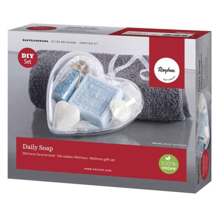 Kit : Daily Soap - Wellness Set cadeau, p. 4 savons, boîte 1Set