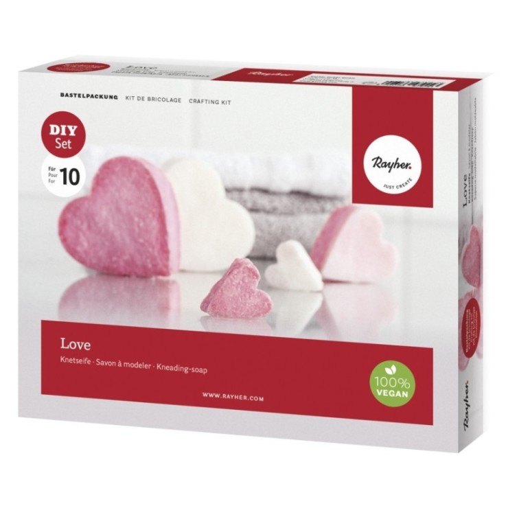 Kit : Savon à  modeler Love