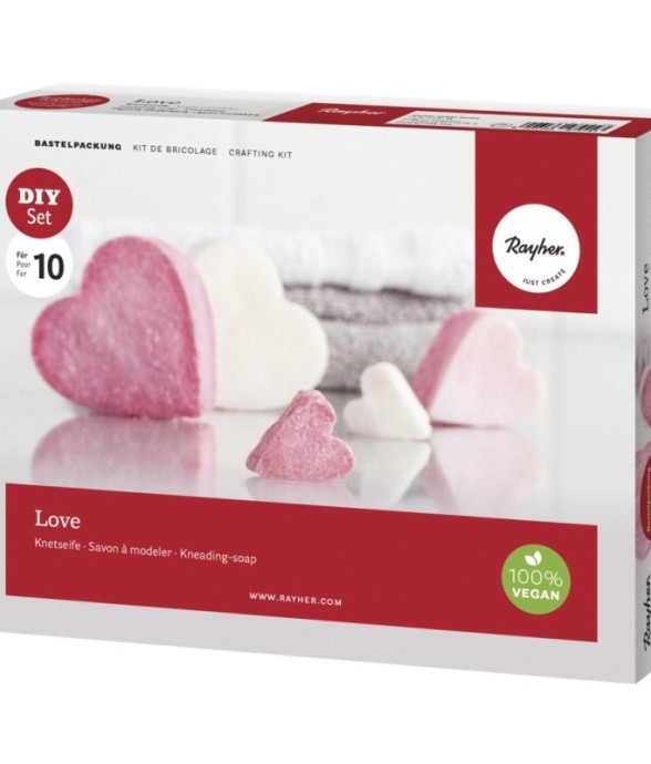 Kit : Savon à  modeler Love