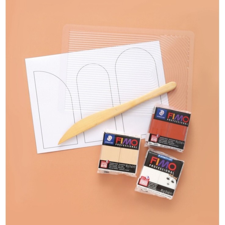 KIT FIMO HOME DECO SET TERRACOTTA 180 x 220 x 30 mm