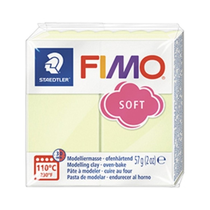 Pâte Fimo 57 g Soft Pastel Vanille 8020.105