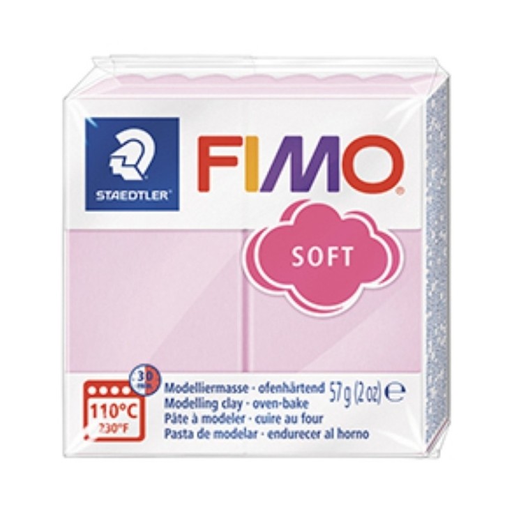 Pâte Fimo 57 g Soft Pastel rosé 8020.205