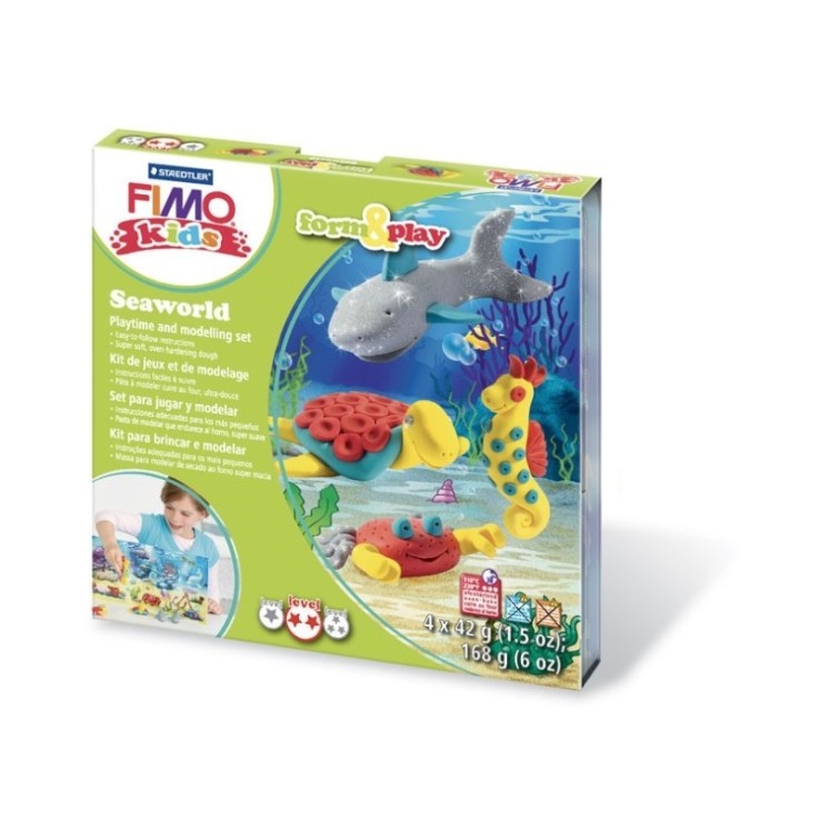 KIT FIMO KIDS VIE DE LA MER / 8034 14 LY03