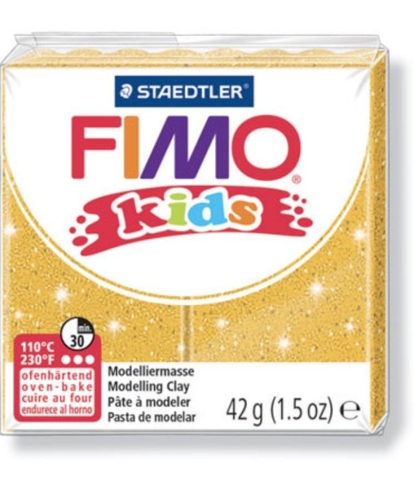 Pâte Fimo Kids 42 g Doré...