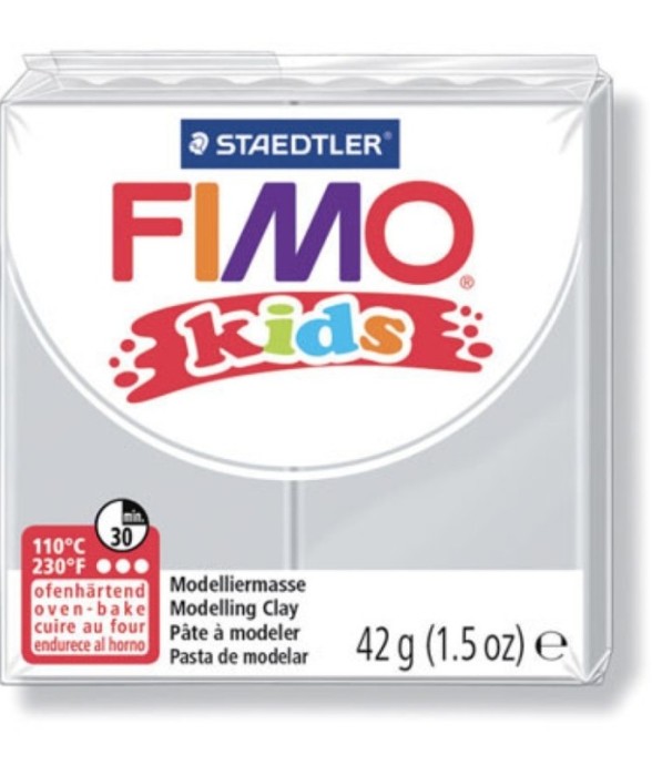 Pâte Fimo Kids 42 g Gris...