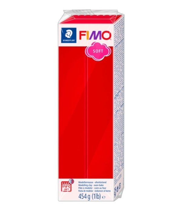 Pâte Fimo 454 g Soft Rouge...