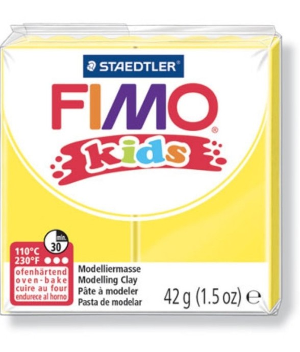 Pâte Fimo Kids 42 g Jaune...