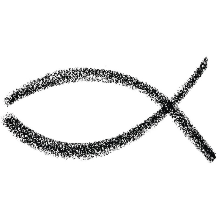 Tampon bois Poisson, 3x6cm, Réf. 27908