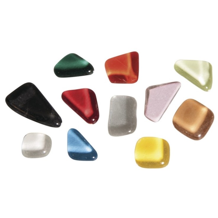 Mélange mosaïques Soft Glas, polygonal, boîte 500g, Colore