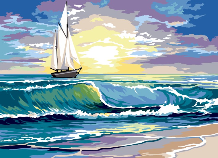 CANEVAS PÉNÉLOPE SEG 45X60