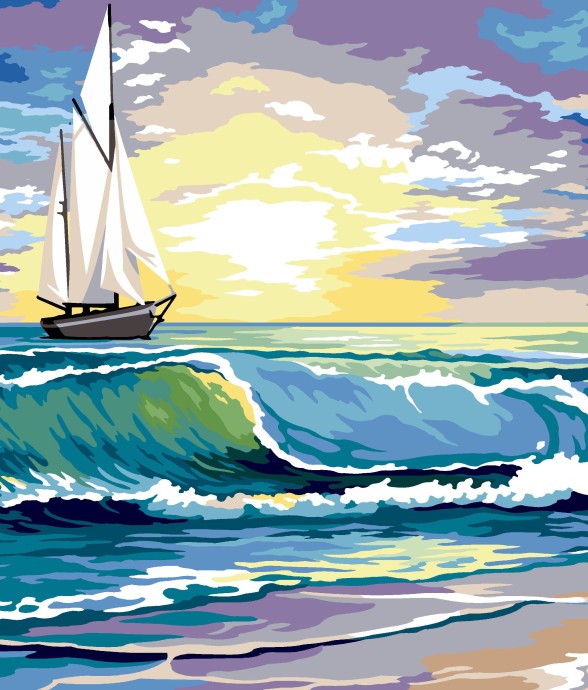 CANEVAS PÉNÉLOPE SEG 45X60