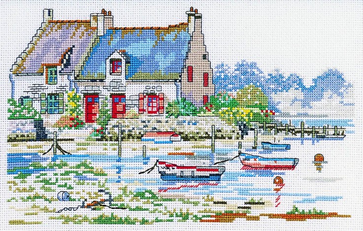 Kit Point comptés Golfe du Morbihan 30 x 35 cm