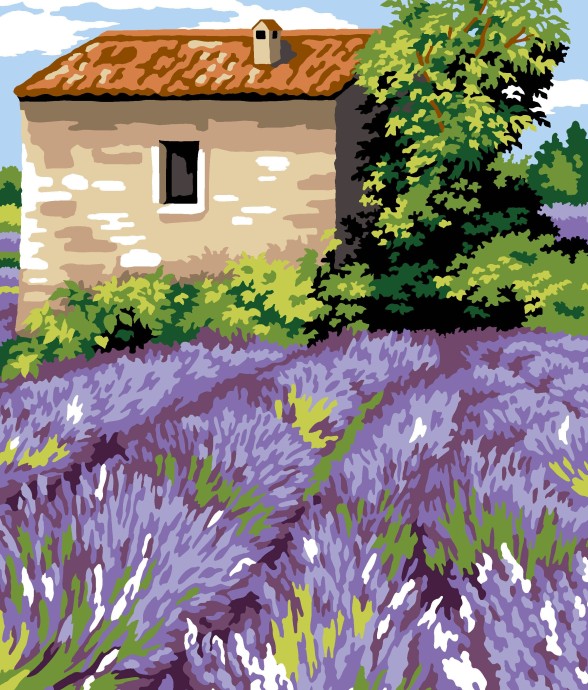 CANEVAS PÉNÉLOPE SEG 40X50