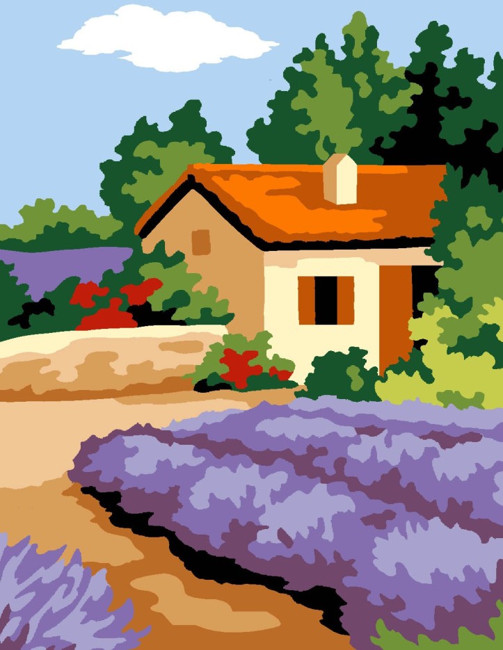 CANEVAS BLANC 20X25
