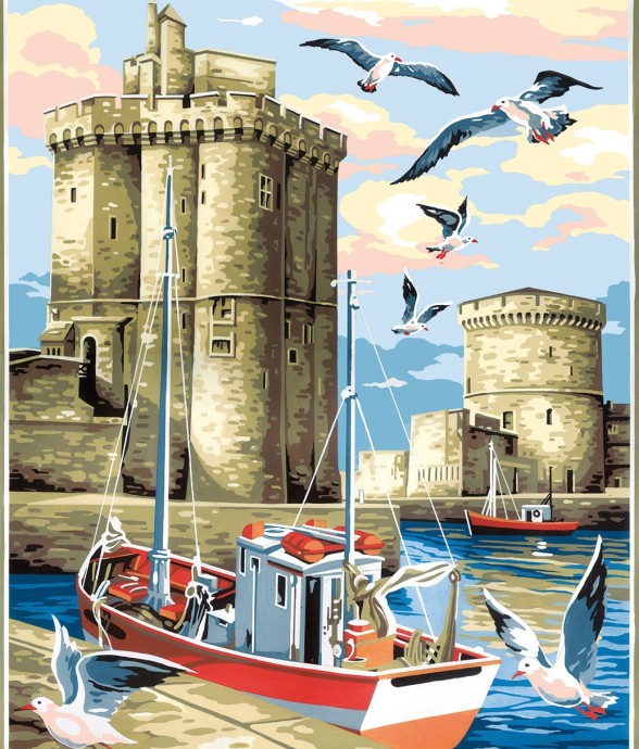 Canevas antique La rochelle...