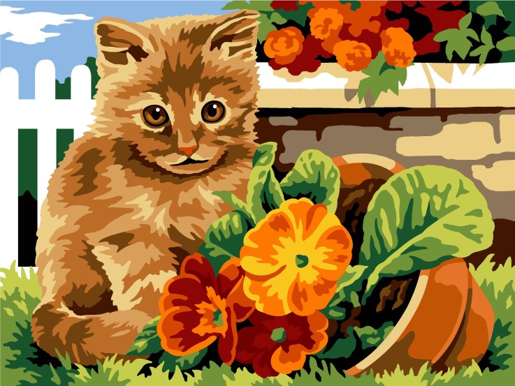 CANEVAS PÉNÉLOPE SEG 40X50