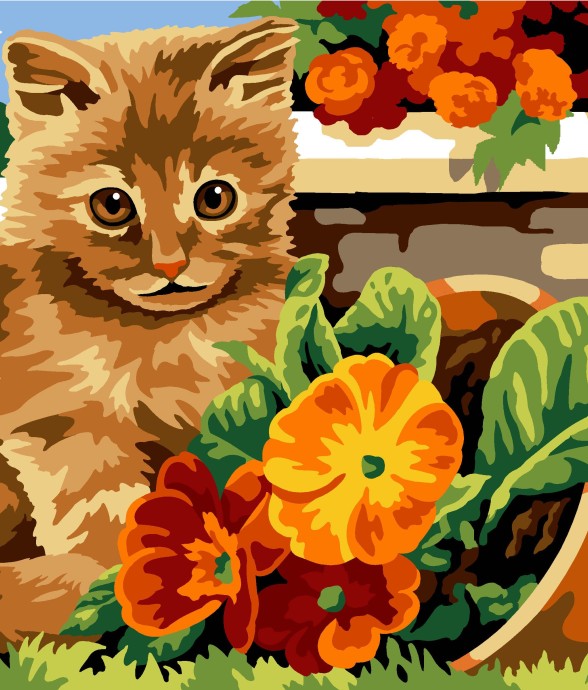 CANEVAS PÉNÉLOPE SEG 40X50