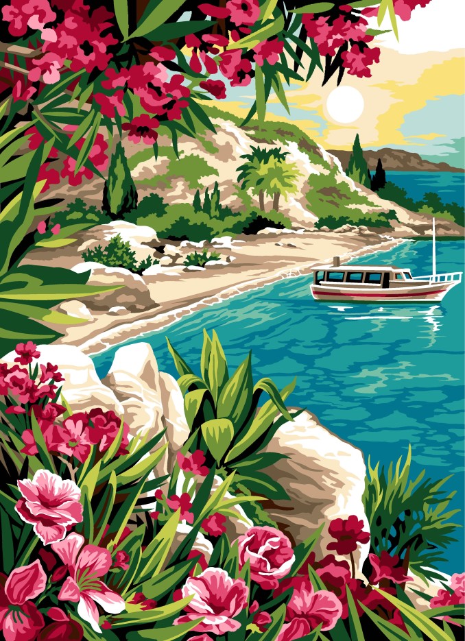 CANEVAS PÉNÉLOPE SEG 45X60