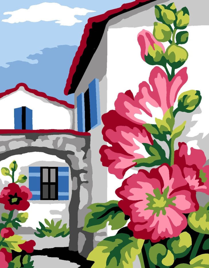 CANEVAS BLANC 20X25