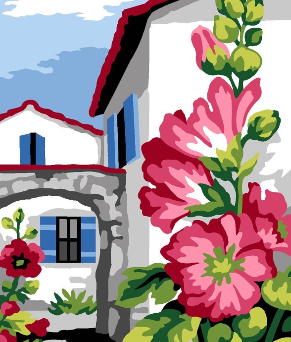 CANEVAS BLANC 20X25