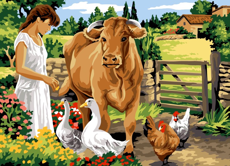 CANEVAS PÉNÉLOPE SEG 45X60