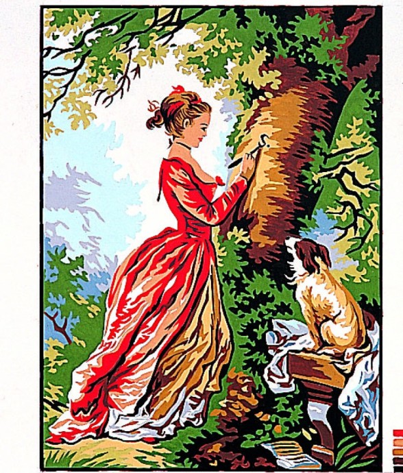 Canevas Pénélope Antique Le...