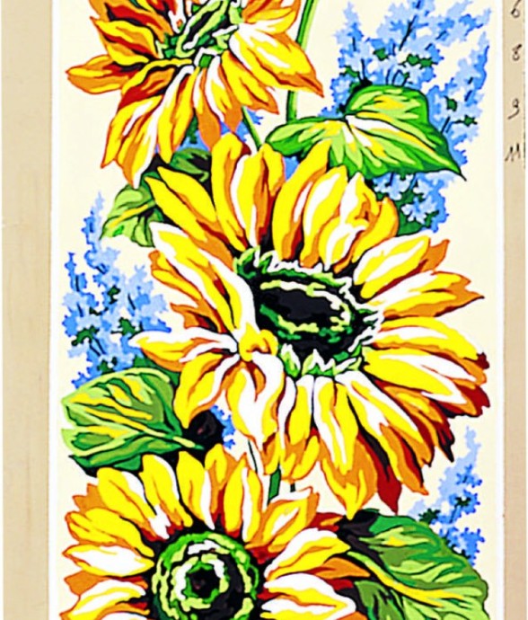 Canevas antique Tournesols...