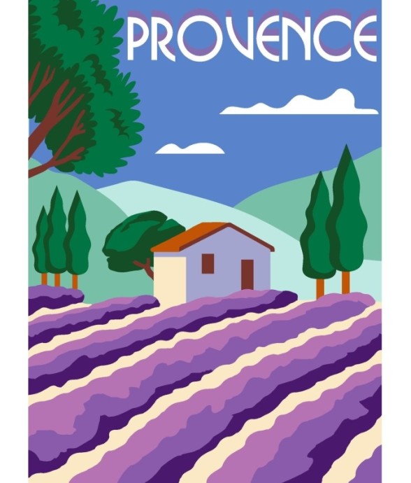 Canevas Margot Provence...