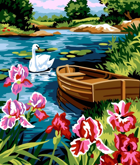 CANEVAS PÉNÉLOPE SEG 40X50