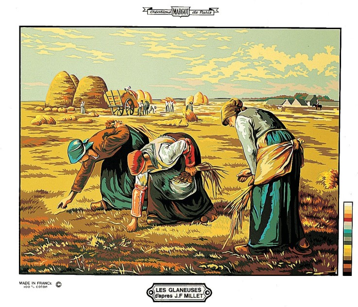 Canevas Pénélope Antique Les glaneuses Millet 50x65cm